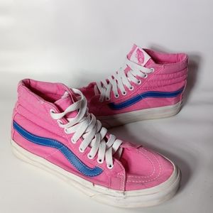 Vans Pink High Tops 7.0 W 5.5M